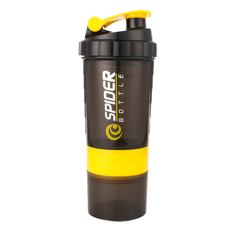 Shaker per Proteine da 550 ml con Scala Graduata – Giallo