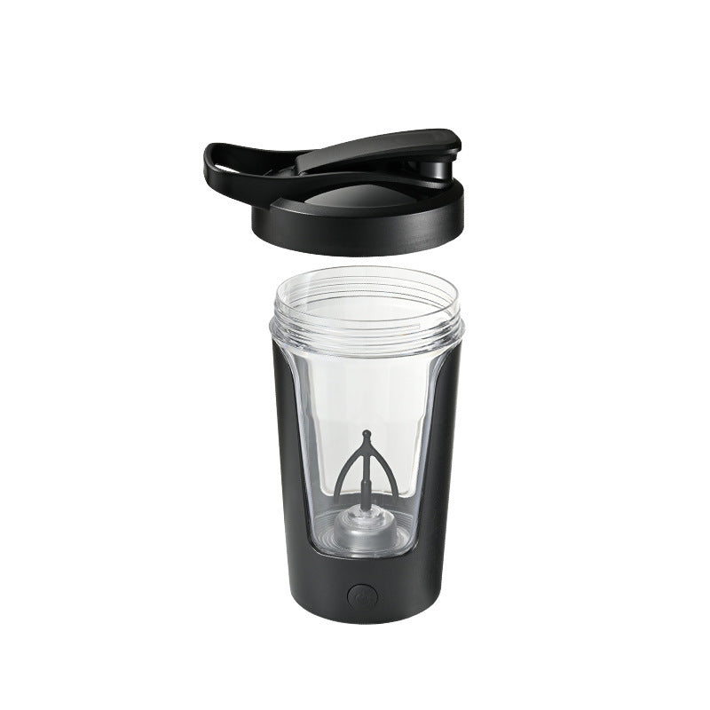 Shaker Elettrico Ricaricabile con Miscelazione Automatica – Nero