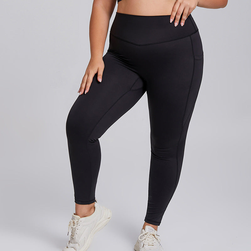 Completo Yoga Donna Due Pezzi – Tessuto Premium – Solo pantaloni – nero