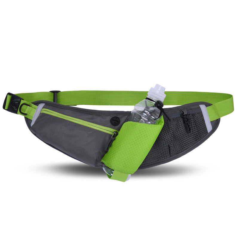 Marsupio da Corsa Impermeabile con Porta Borraccia – Verde