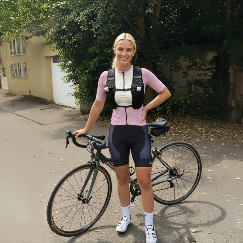 Laufweste mit Taschen für Laufen und Radfahren – leicht und wasserabweisend – Bild 5 von 11