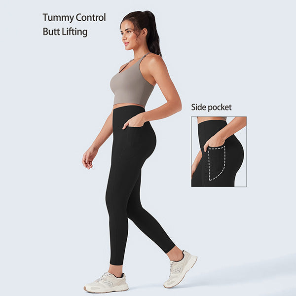 Damen-Leggings mit hohem Bund und Push-up-Effekt – Yoga und Fitness – Bild 2 von 10