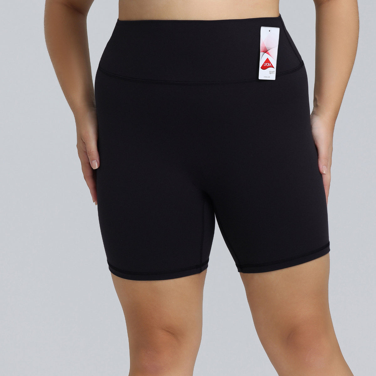 Completo Yoga Donna Aderente – Top e Leggings – Solo shorts – nero