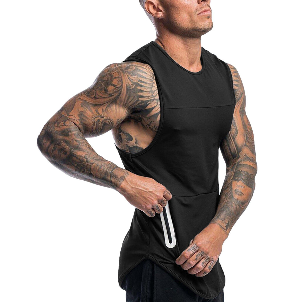 Canotta Sportiva Uomo con Tasca Zip – foto 5 di 9