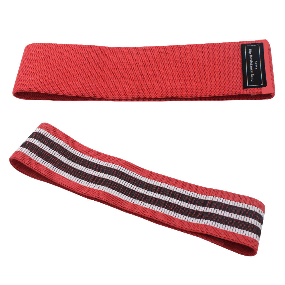 Fascia Elastica di Resistenza per Glutei e Gambe – Modello F – rosso, resistenza forte