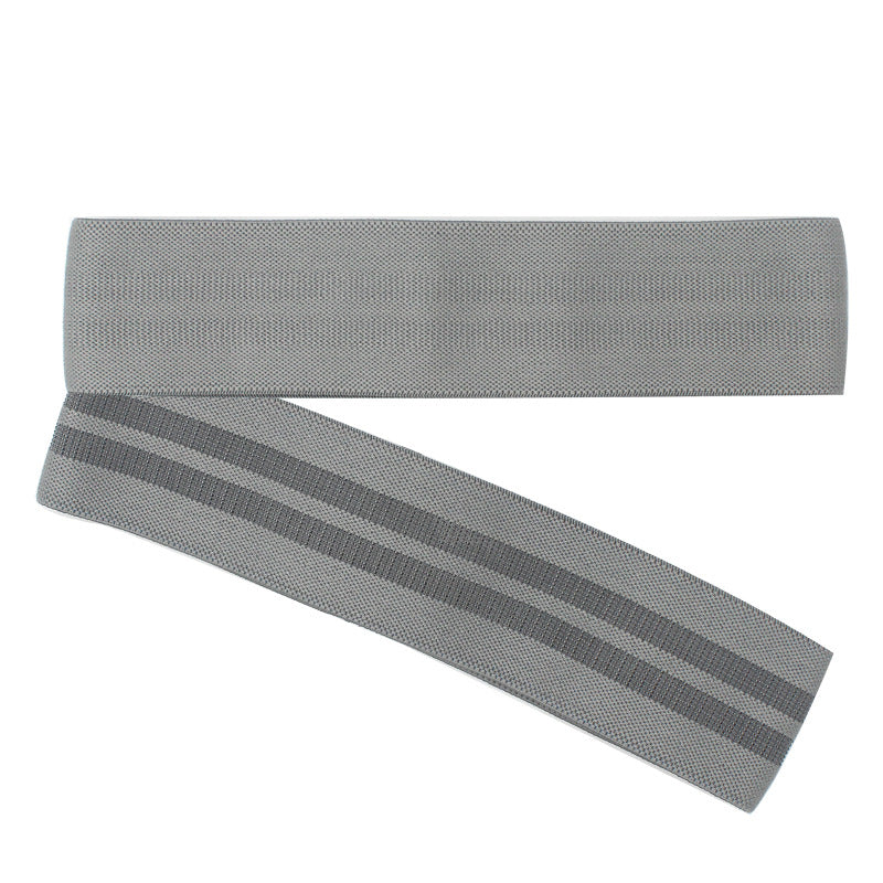 Fascia Elastica di Resistenza per Glutei e Gambe – Modello D – grigio, resistenza media