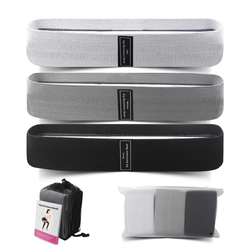 Fascia Elastica di Resistenza per Glutei e Gambe – Modello D – set da 3