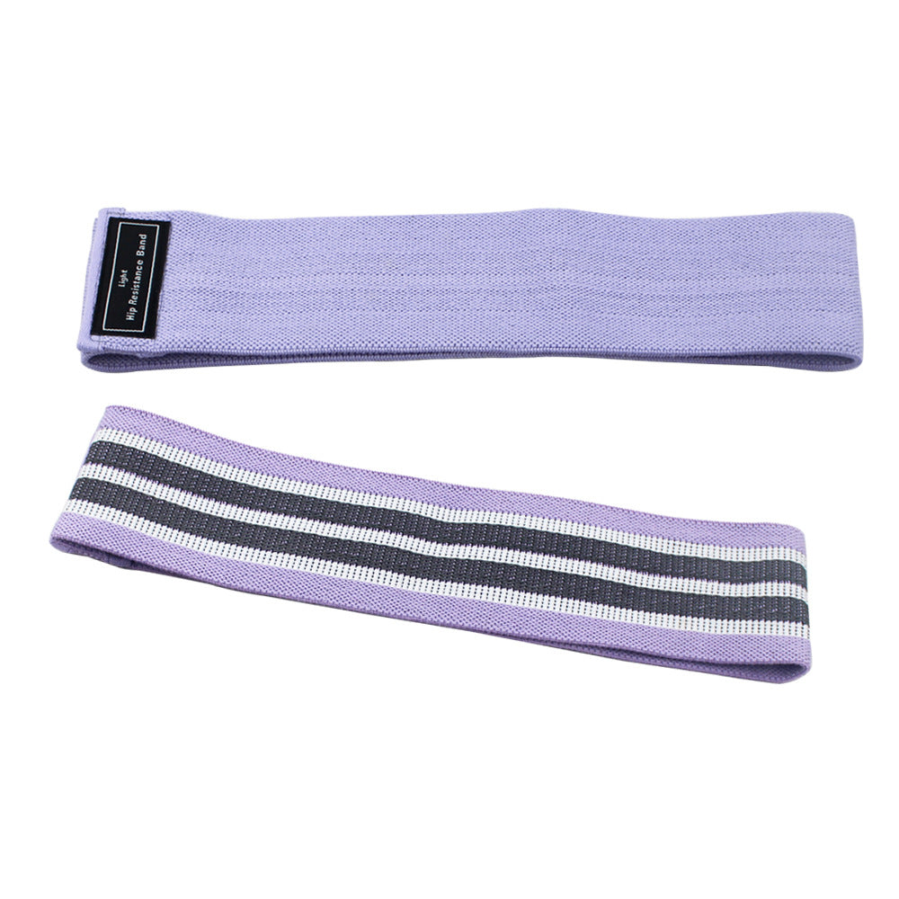 Fascia Elastica di Resistenza per Glutei e Gambe – Modello E – lilla, resistenza leggera