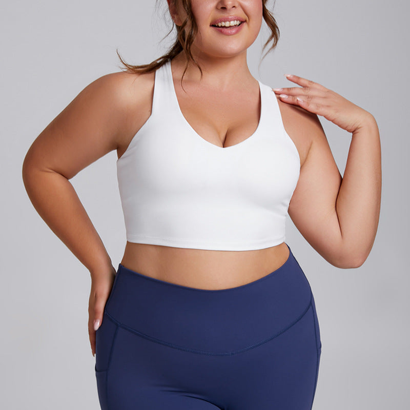 Completo Yoga Donna Due Pezzi – Tessuto Premium – Solo top – bianco