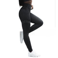 Legging de sport femme taille haute – Noir