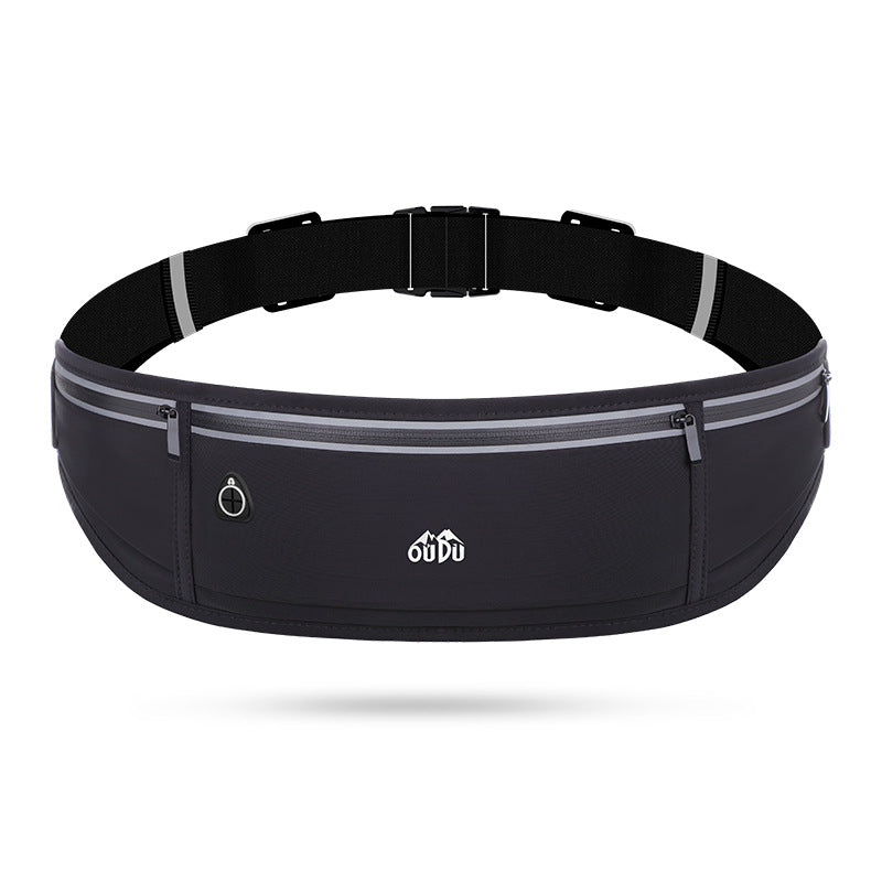 Marsupio Sportivo Impermeabile Porta Telefono – Nero