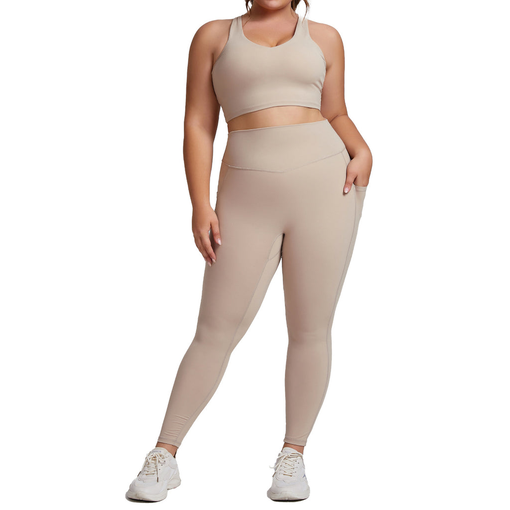Completo Yoga Donna Due Pezzi – Tessuto Premium