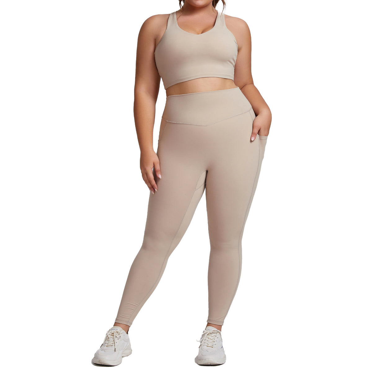 Completo Yoga Donna Due Pezzi – Tessuto Premium