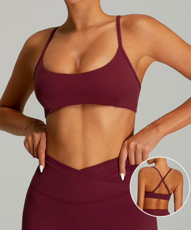 Reggiseno Sportivo Donna Cross-Back