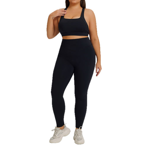 Ensemble de sport femme – Top et legging de running