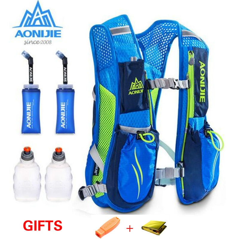 Zaino da Idratazione per Trail Running 5,5 L