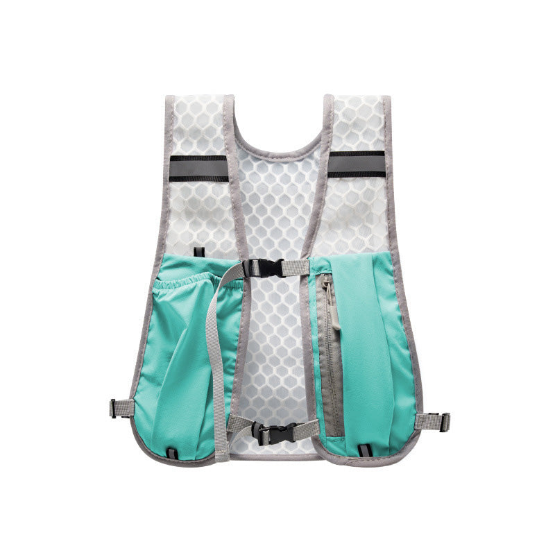 Laufweste mit Taschen für Laufen und Radfahren – leicht und wasserabweisend – Bild 4 von 11