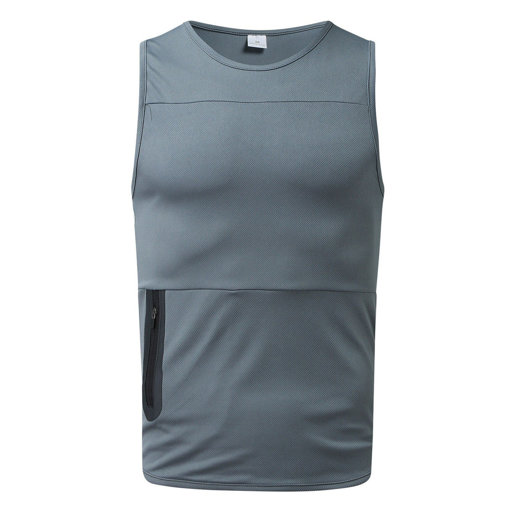 Canotta Sportiva Uomo con Tasca Zip – foto 6 di 9