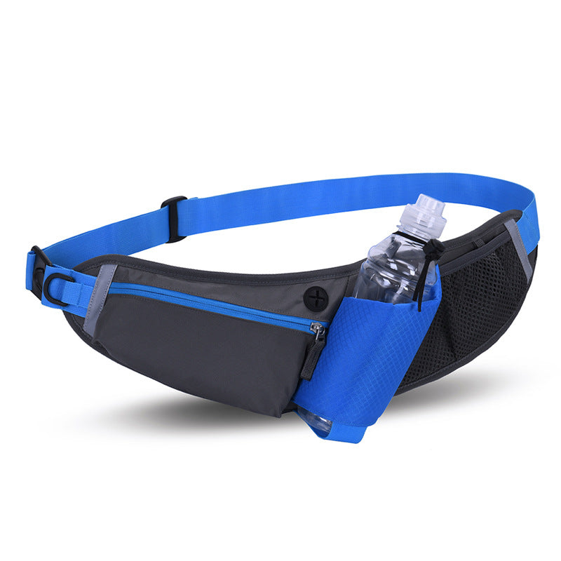 Marsupio da Corsa Impermeabile con Porta Borraccia – Blu
