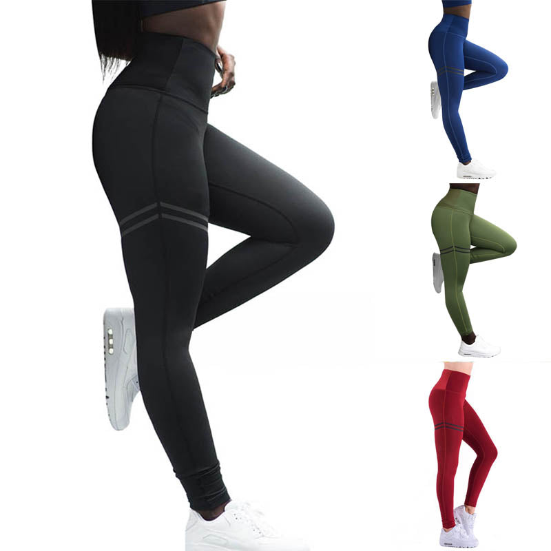 Leggings Sportivi Donna a Vita Alta