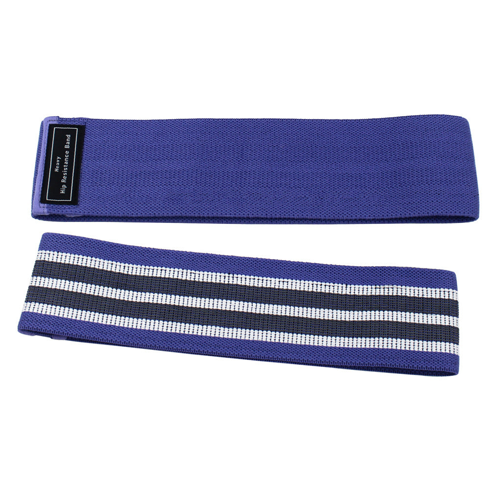 Fascia Elastica di Resistenza per Glutei e Gambe – Modello E – viola scuro, resistenza forte